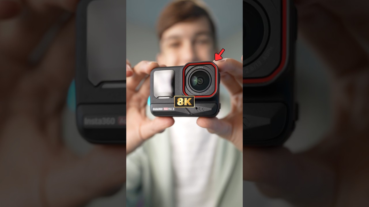 Smallest 8K camera EVER🤯#tech