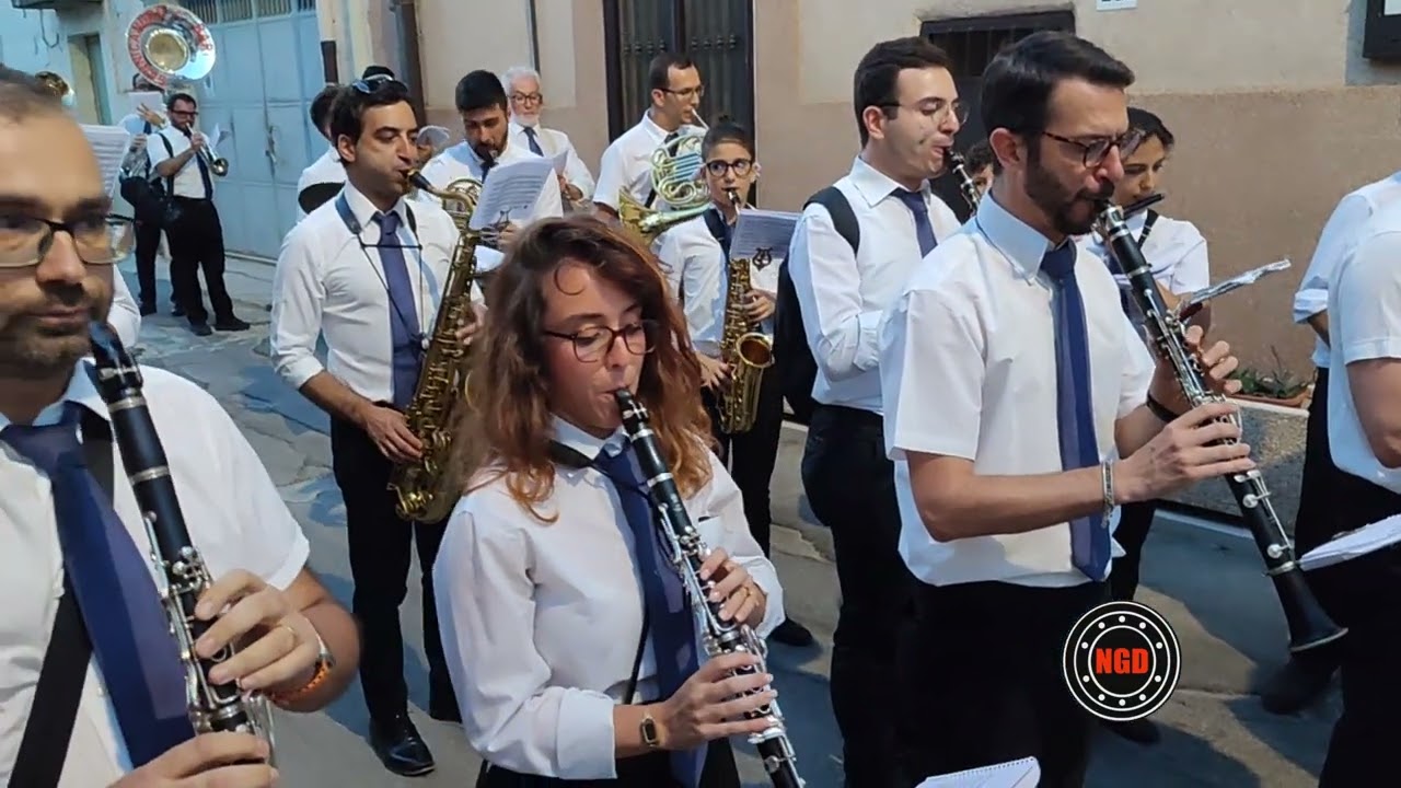 Marcia Grido d'amore Banda di Sannicandro 29/6/24 Sannicandro di B Processione di S Giuseppe