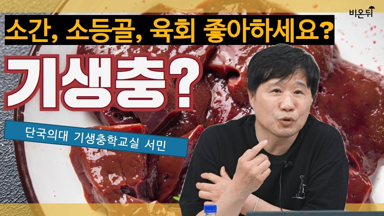 소간, 소등골, 육회 좋아하지만 기생충 걱정되신다면?(단국의대 기생충학교실 서민 교수)