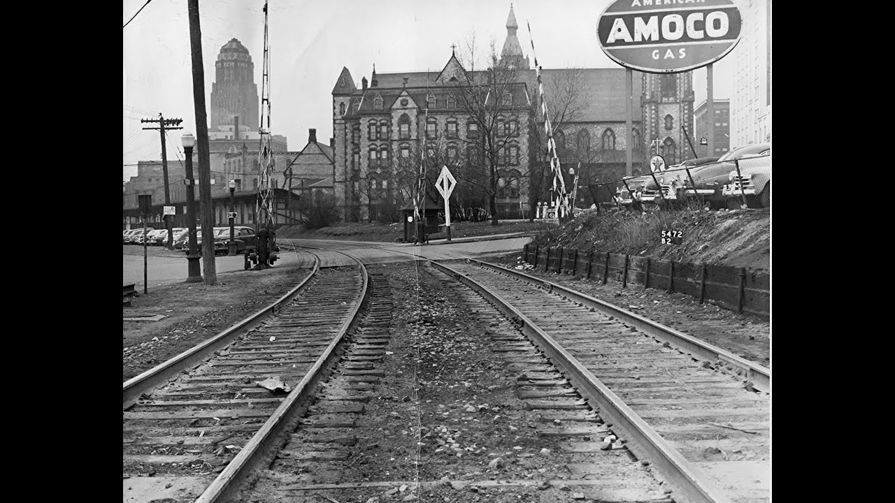 New York Central's Terrace Line & Station In Buffalo