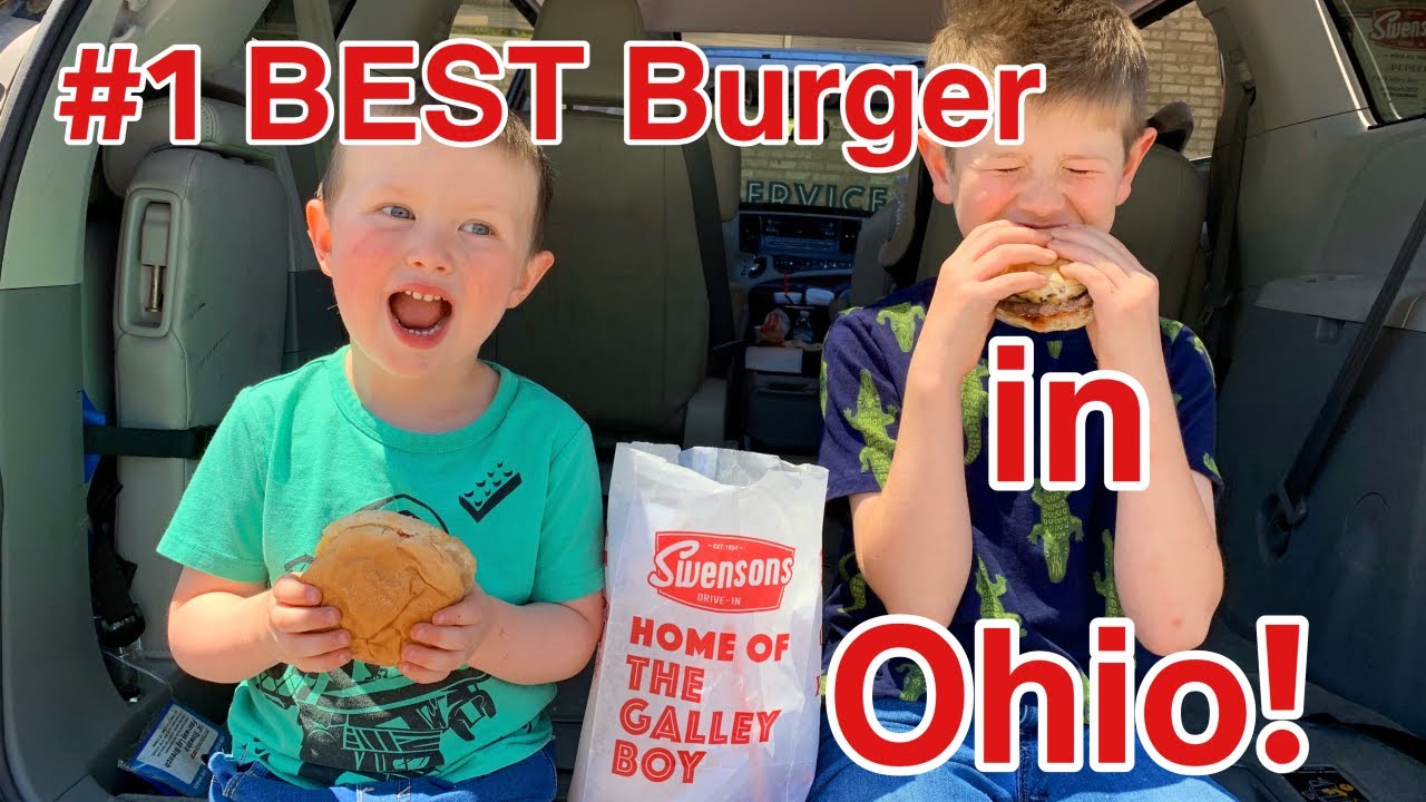 THE #1 BEST BURGER IN OHIO!  The Galley Boy at Swensons in Akron, Ohio.