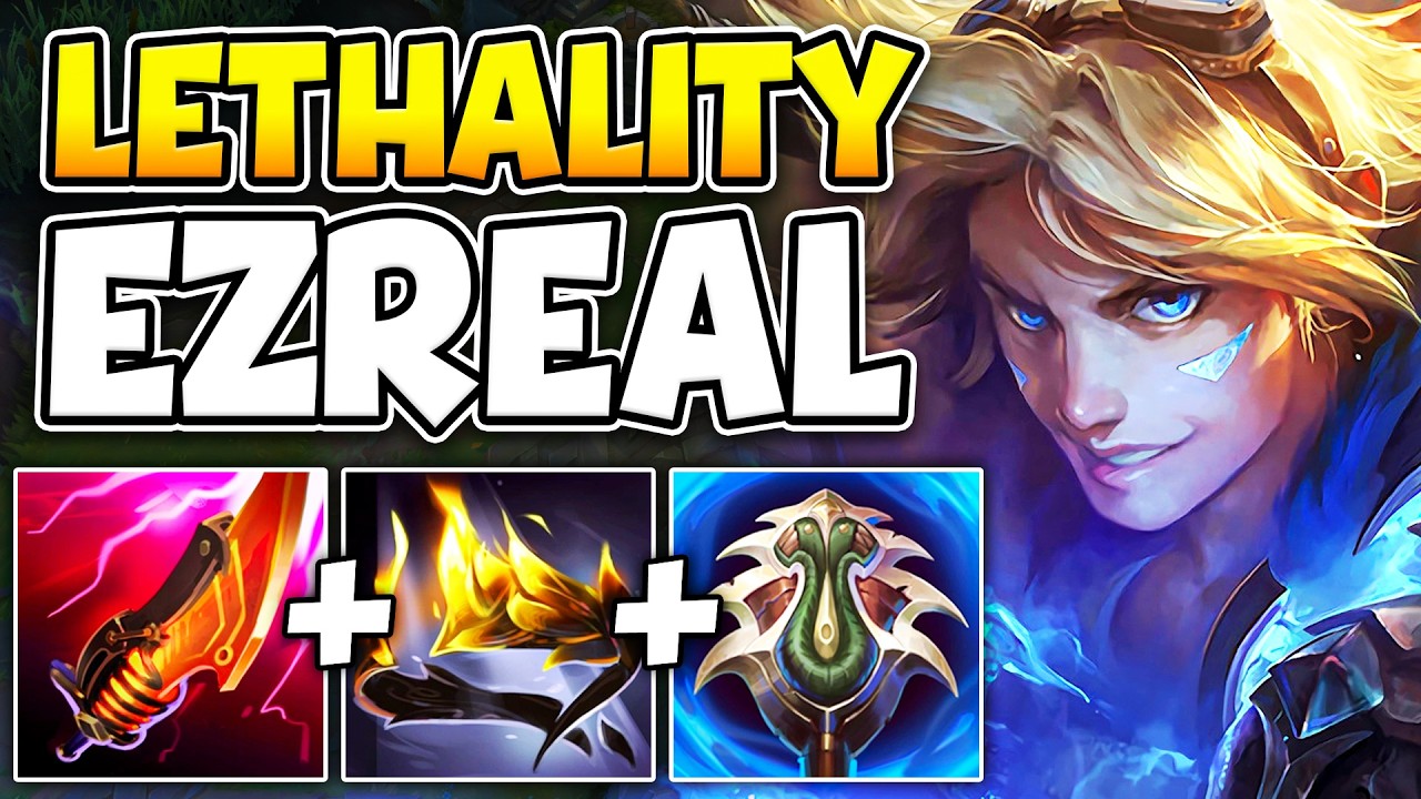 Ezreal but I build like an assassin (Q = NUKE)