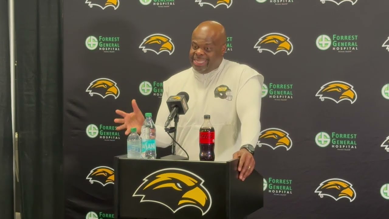 Southern Miss Football | Huff, players speak after heartbreaking loss to Troy 28-18