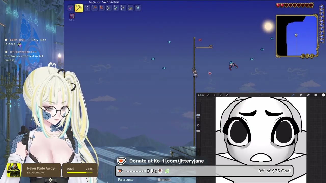 🎨🌠 Art & Terraria or should i say Terrariart? w/ AlottaCob 🎨🌠