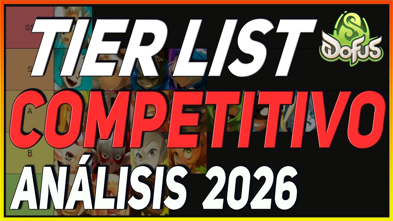 TIER LIST PVP 1vs1 EXPLICADO 19 Clases | DOFUS 3.4