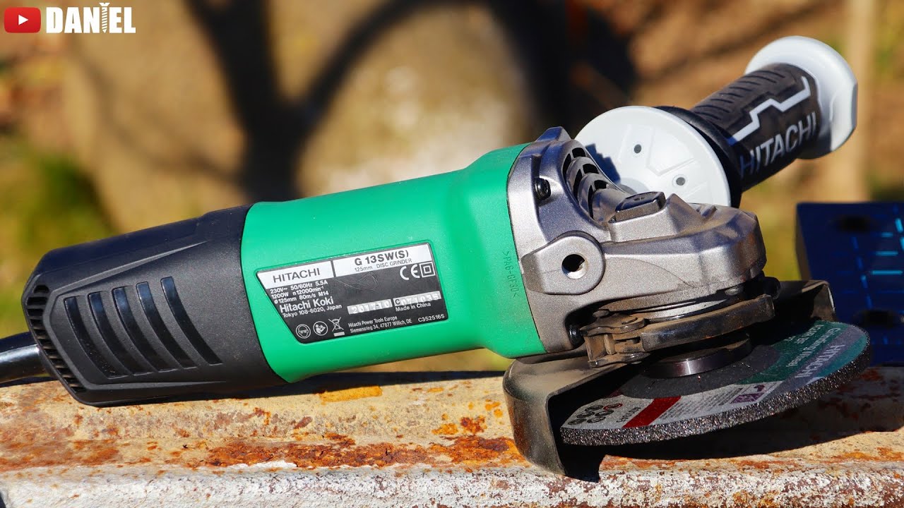 Puternic, confortabil, ieftin! Polizor unghiular HITACHI G13SW