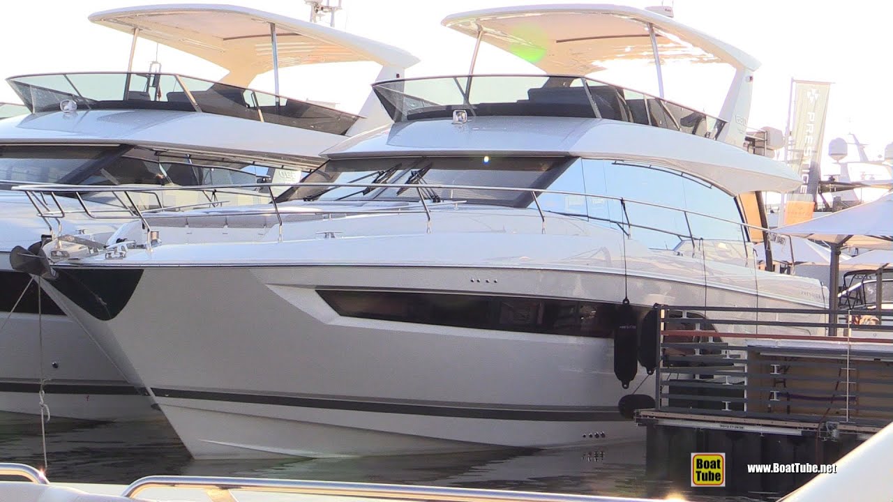 2019 Prestige 630 Luxury Yacht - Deck and Interior Walkaround - 2018 Cannes Yachting Festival