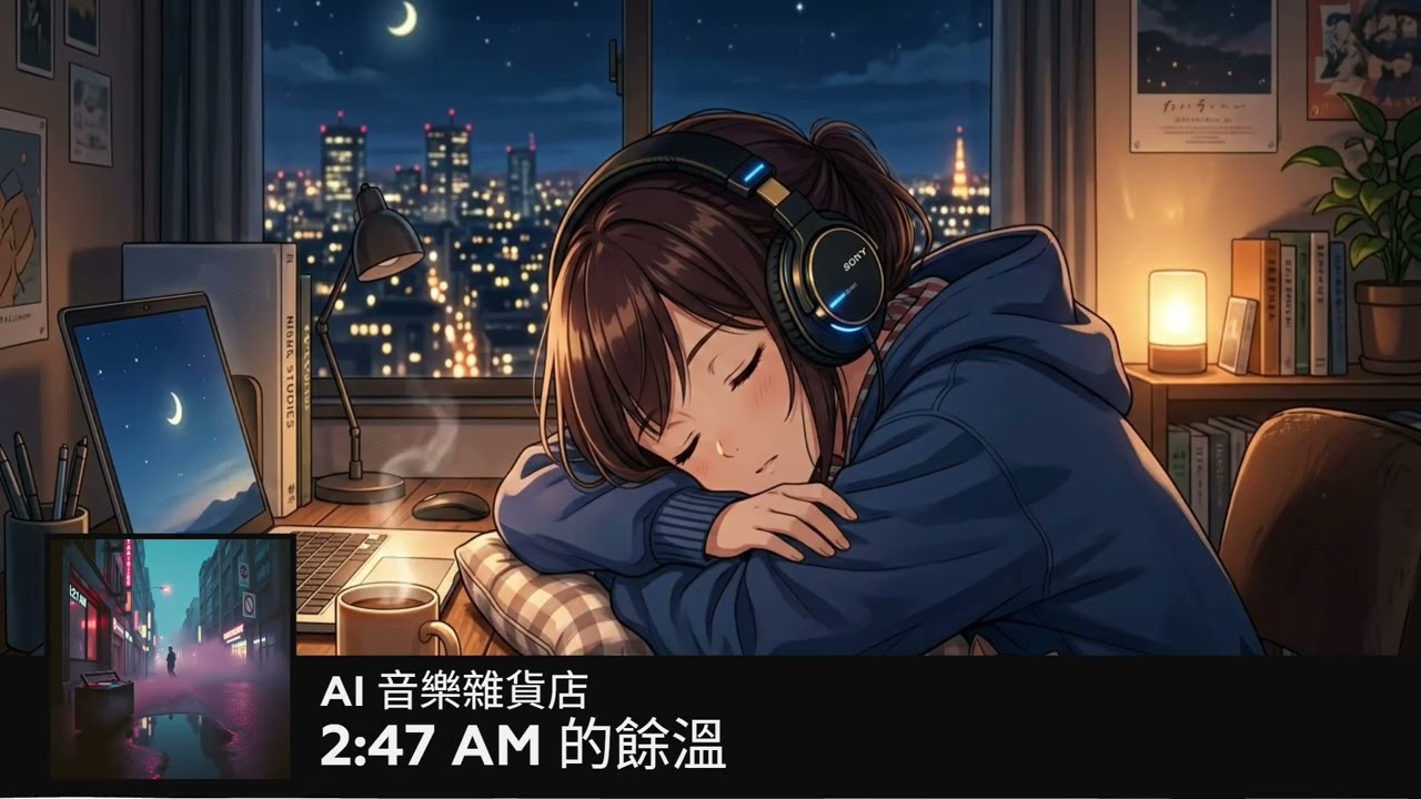 2:47 AM 的餘溫 ☕️ 陪你熬過最安靜的夜 (Chill Lofi Mix)