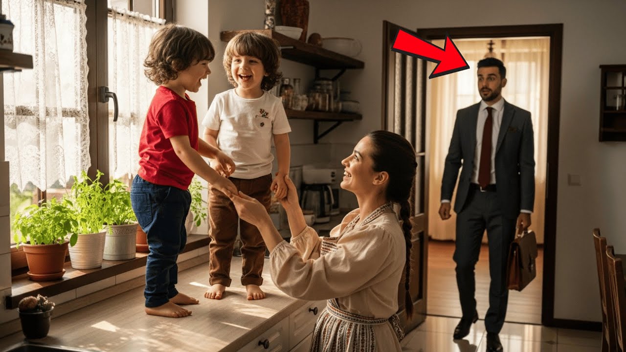 Gemenii Milionarului Nu Mergeau — Până Când El A Surprins Bona Făcând Ceva Incredibil