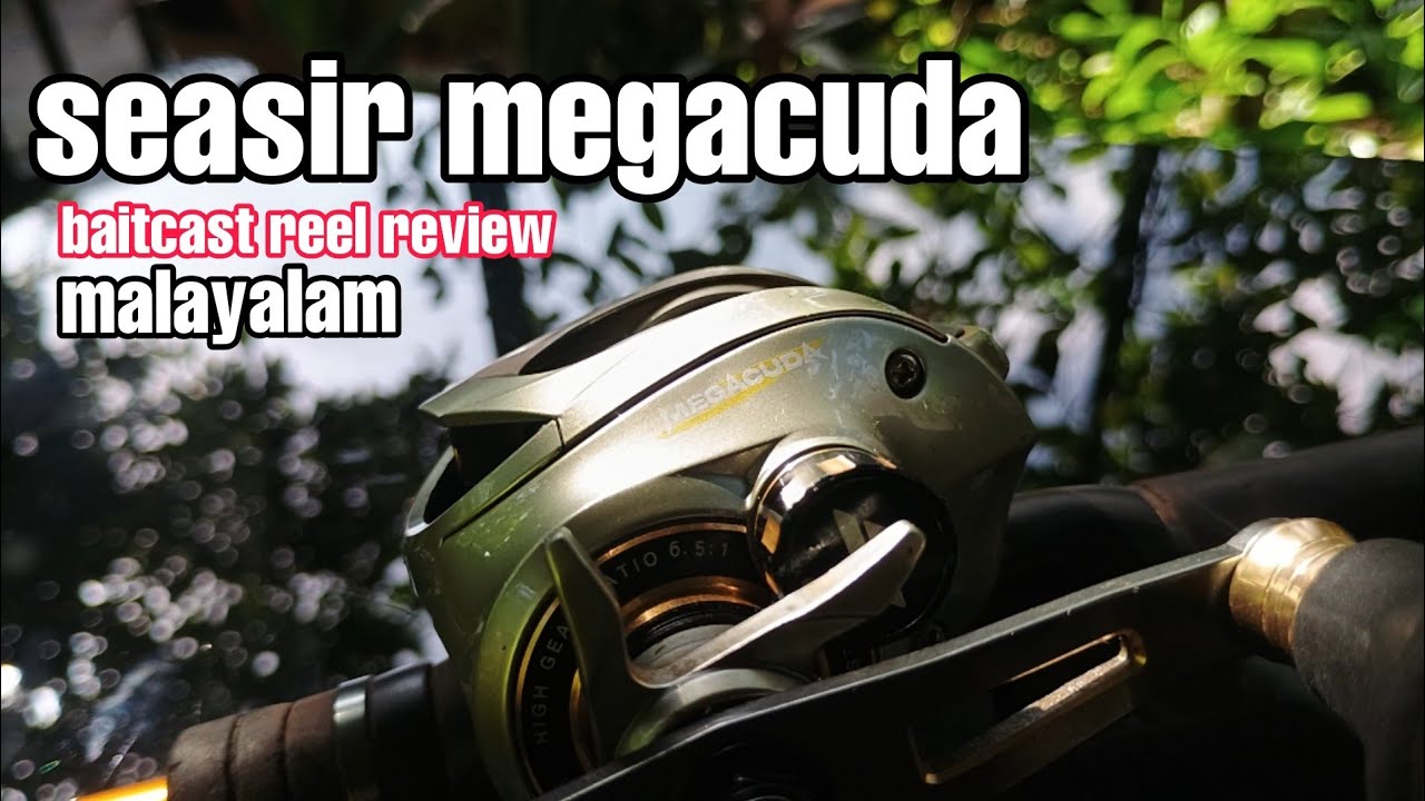 Seasir megacuda ❤️ | bait cast reel malayalam | snakehead fishing malayalam | frog casting| kerala