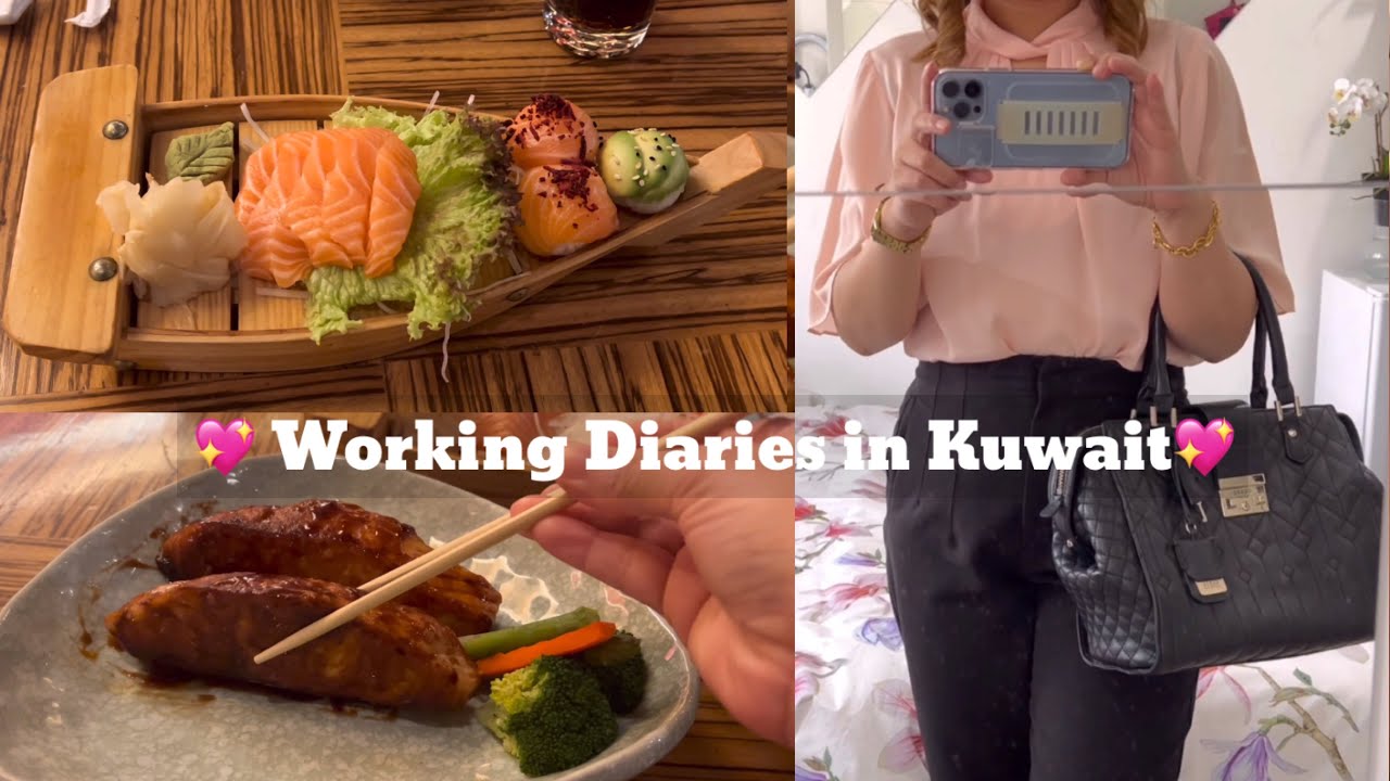 Working Diaries in Kuwait |Weekly Vlog: Huawie Scale, Unboxing, Work, Grocery Run, Japanese Food