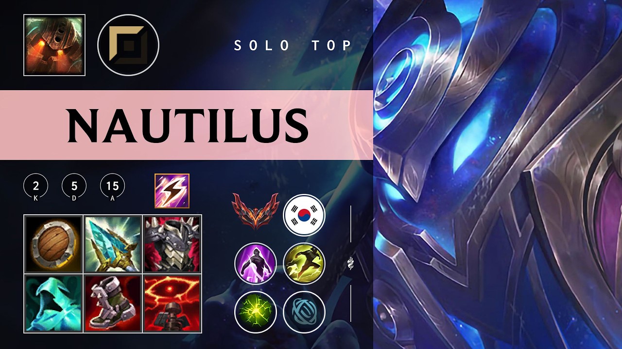 Nautilus Top vs Jayce - KR Grandmaster Patch 26.04