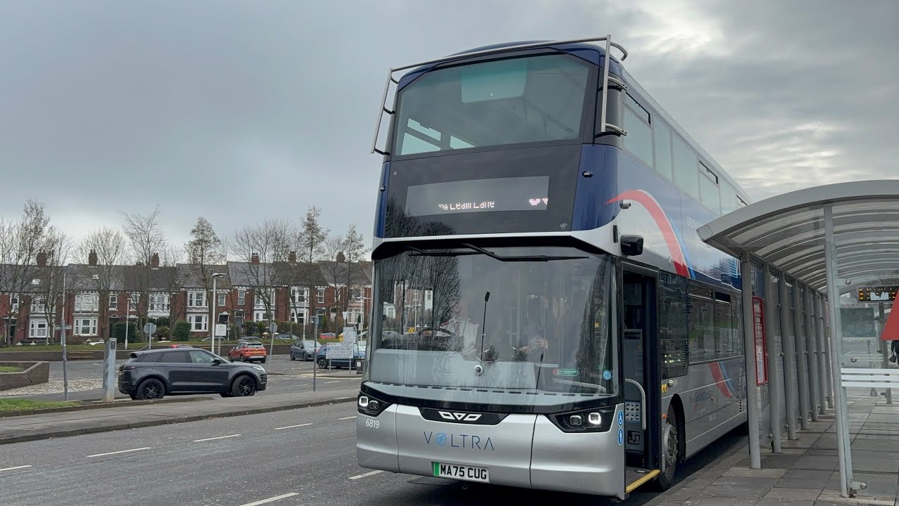 Full route visual: go north east 58 Newcastle to Follingsby Amazon