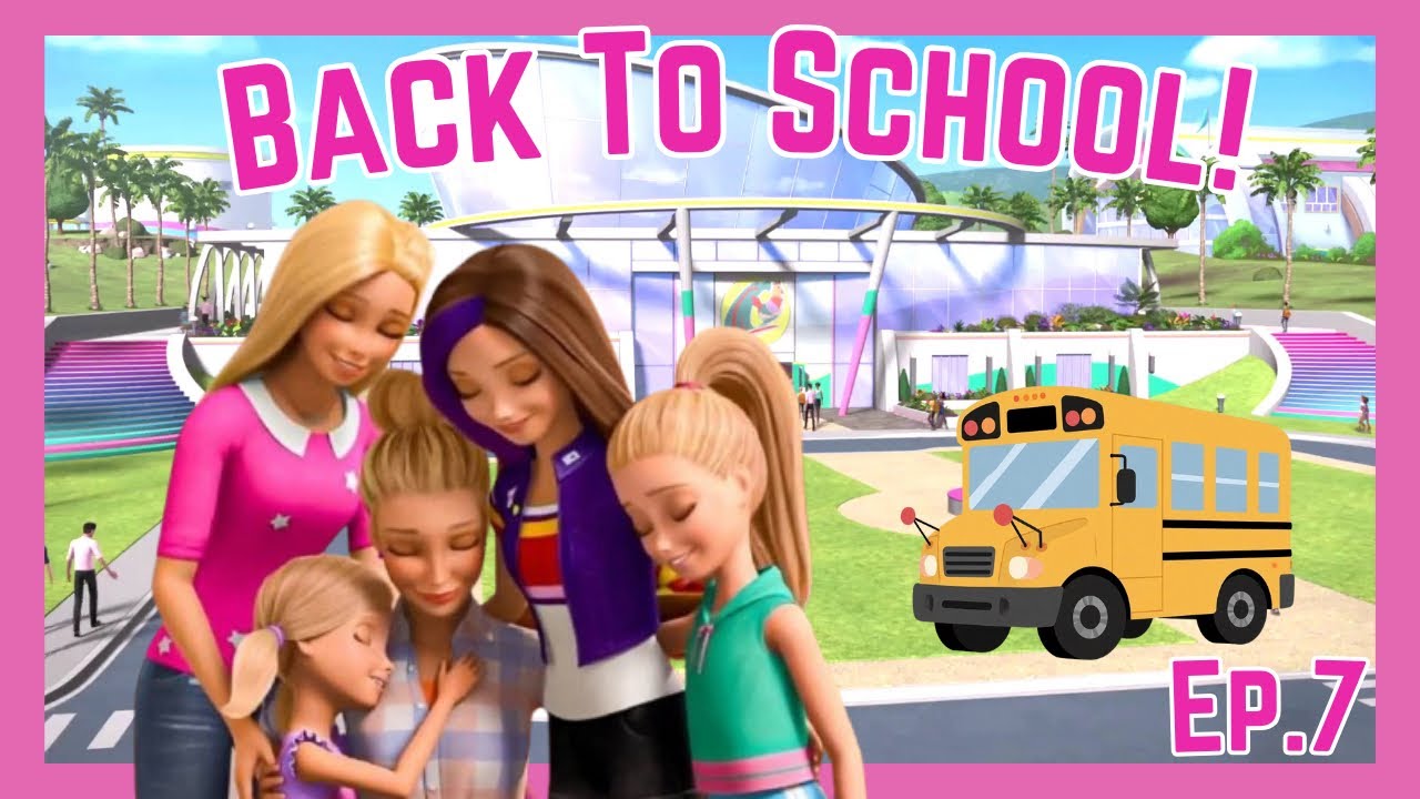 EP 7. BACK TO SCHOOL!! + Locker Makeover! | Barbie Dreamhouse Adventures App