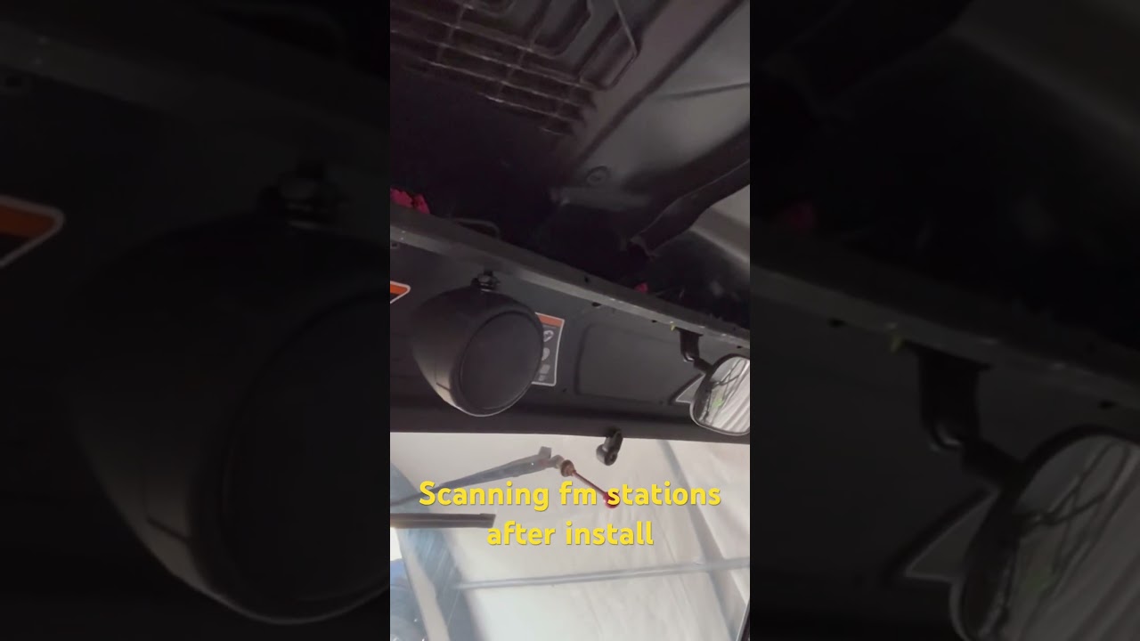 Installing boss mcbk520b Bluetooth fm radio speaker and amp kit on can-am defender #avoidingchores
