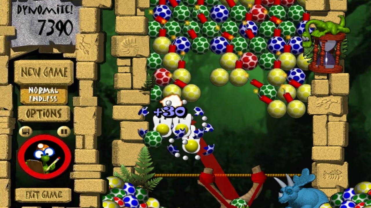 game bắn trứng khủng long kinh điển trên PC ( Dynomite Deluxe )