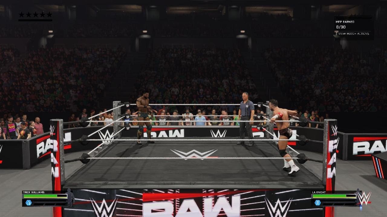 WWE 2K25 TRICK WILLIAMS 🆚 LA KNIGHT IS HE INVINCIBLE!!!