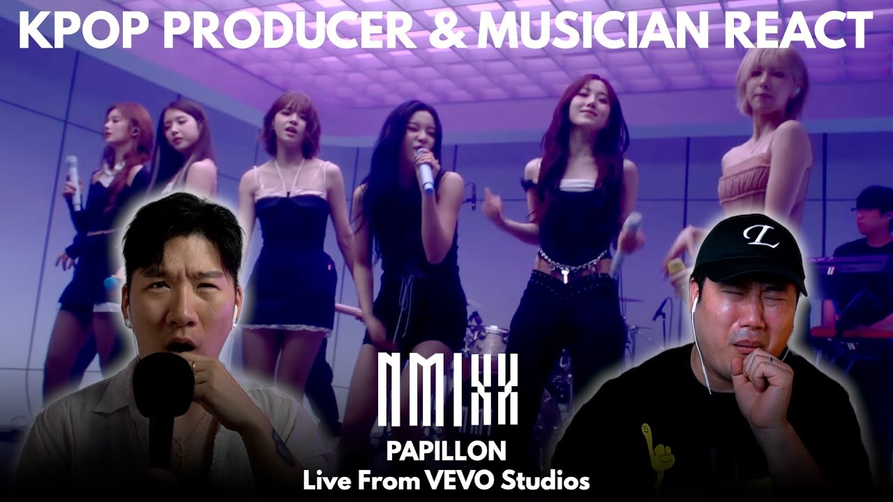 Musicians react & analyze ♡ NMIXX - Papillon (Live From VEVO Studios)