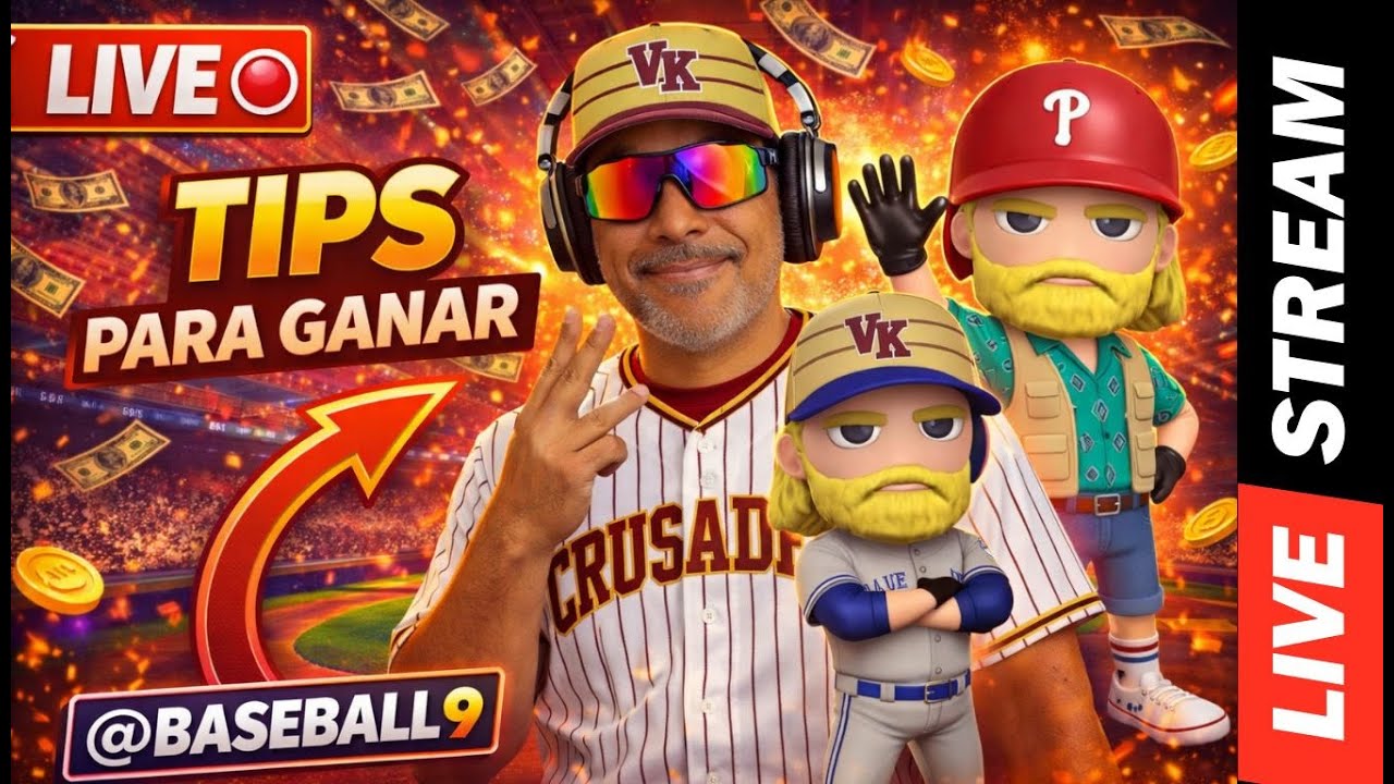 164 LIVE🔴 BASEBALL 9 GAMEPLAY VIDEOJUEGOS BEISBOL9 TRUCOS TIPS TUTORIALES PLAYBALL LIGA CAMPEON 2