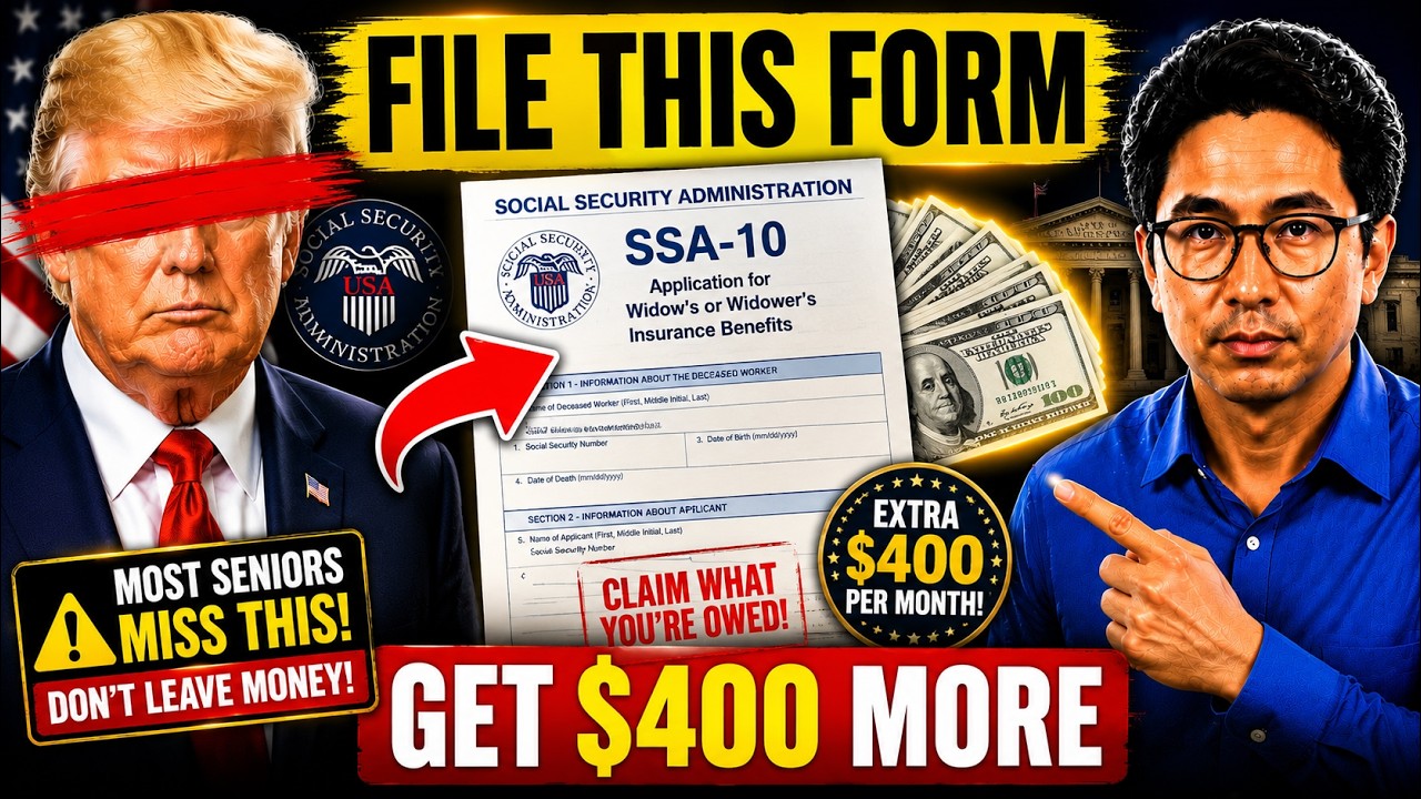 🔴 US Seniors 60+: File This One SSA Form &mdash; Claim Your Missing $400Month Social Security Check