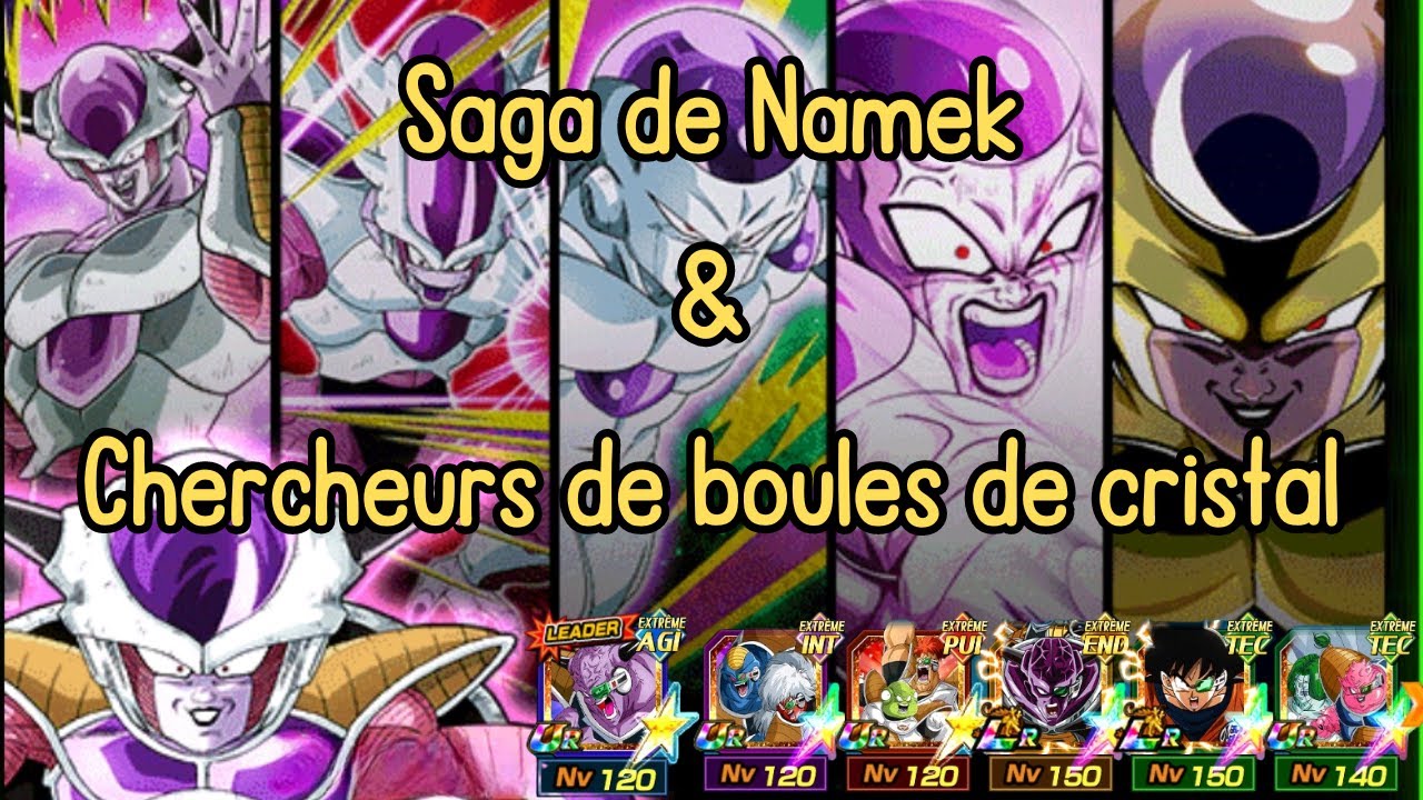 FREEZER RUSH | Mission Saga de Namek & Chercheurs de boules de cristal | DOKKAN BATTLE