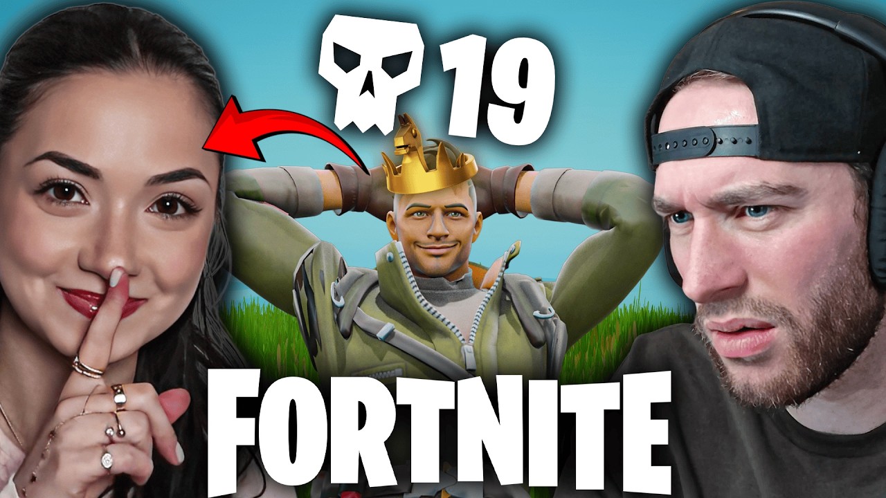 FORTNITE with my GIRLFRIEND (she&rsquo;s INSANE)