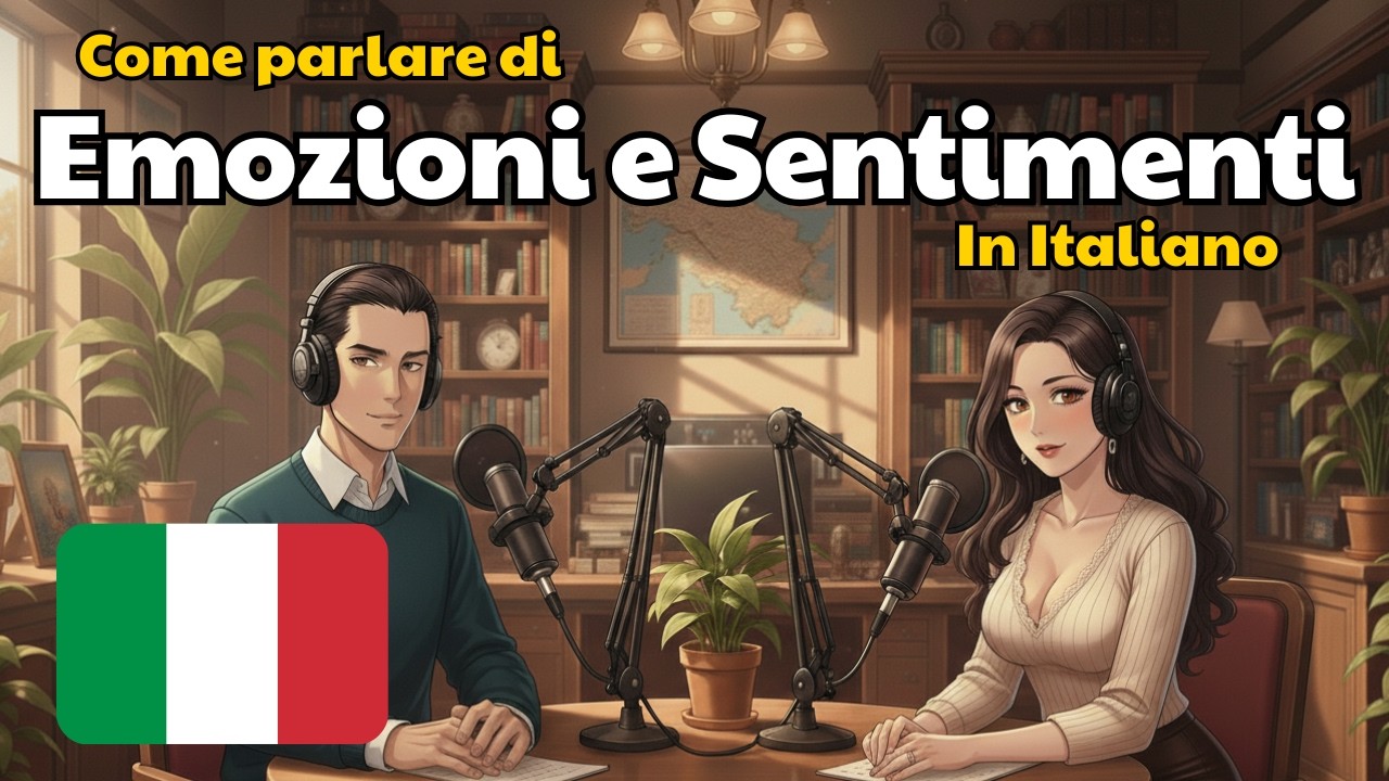 Come descrivere emozioni e sentimenti in italiano | Conversazione pratica in italiano