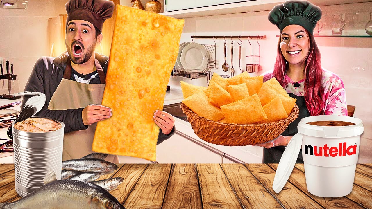 FIZEMOS PASTÉIS MALUCOS PARA A PRODUÇÃO COMER | Gabriel e Shirley 2.0