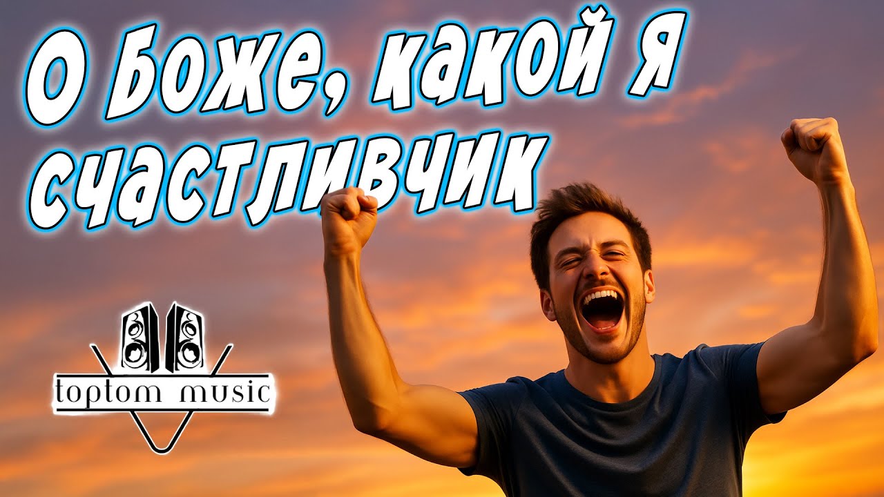 О Боже, какой я счастливчик - Позитивная Песня - СОВРЕМЕННАЯ ХРИСТИАНСКАЯ МУЗЫКА 2025