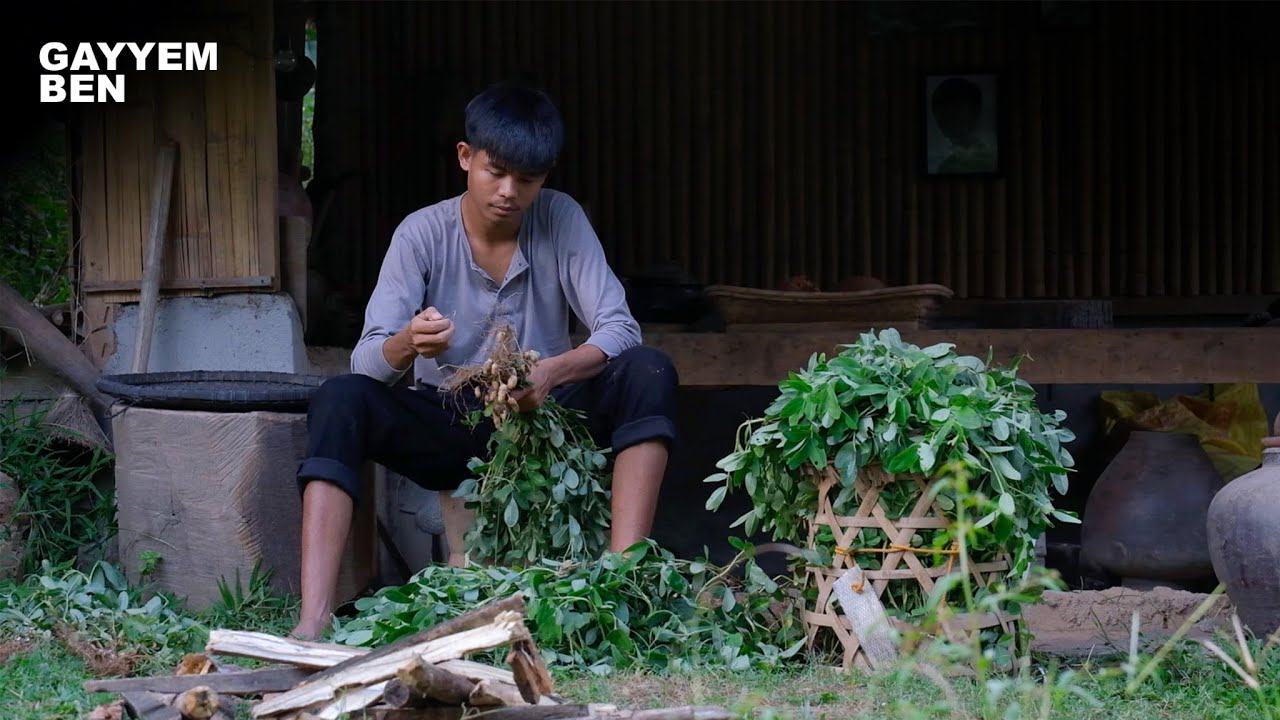 [FULL VIDEO] In the village, we eat whatever we can harvest