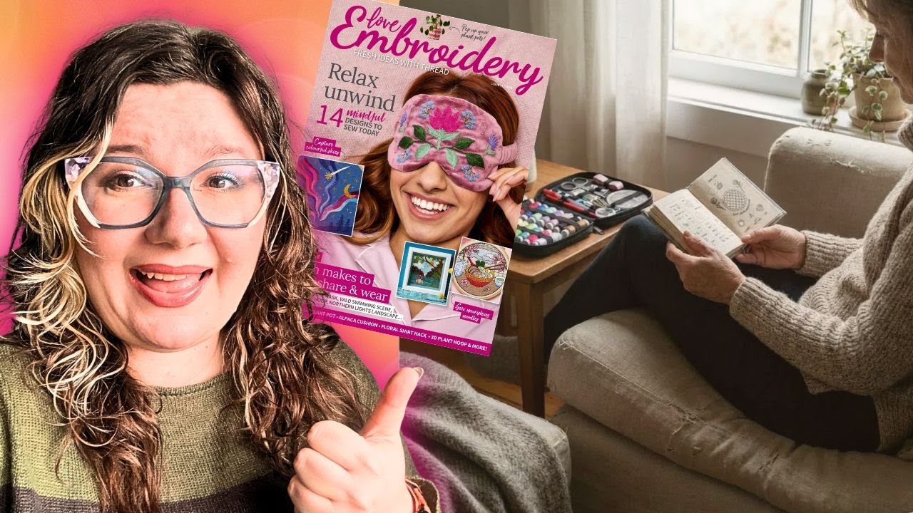 Tanie zestawy do haftu, przegląd magazynu Love Embroidery, pogaduchy w nowym roku!