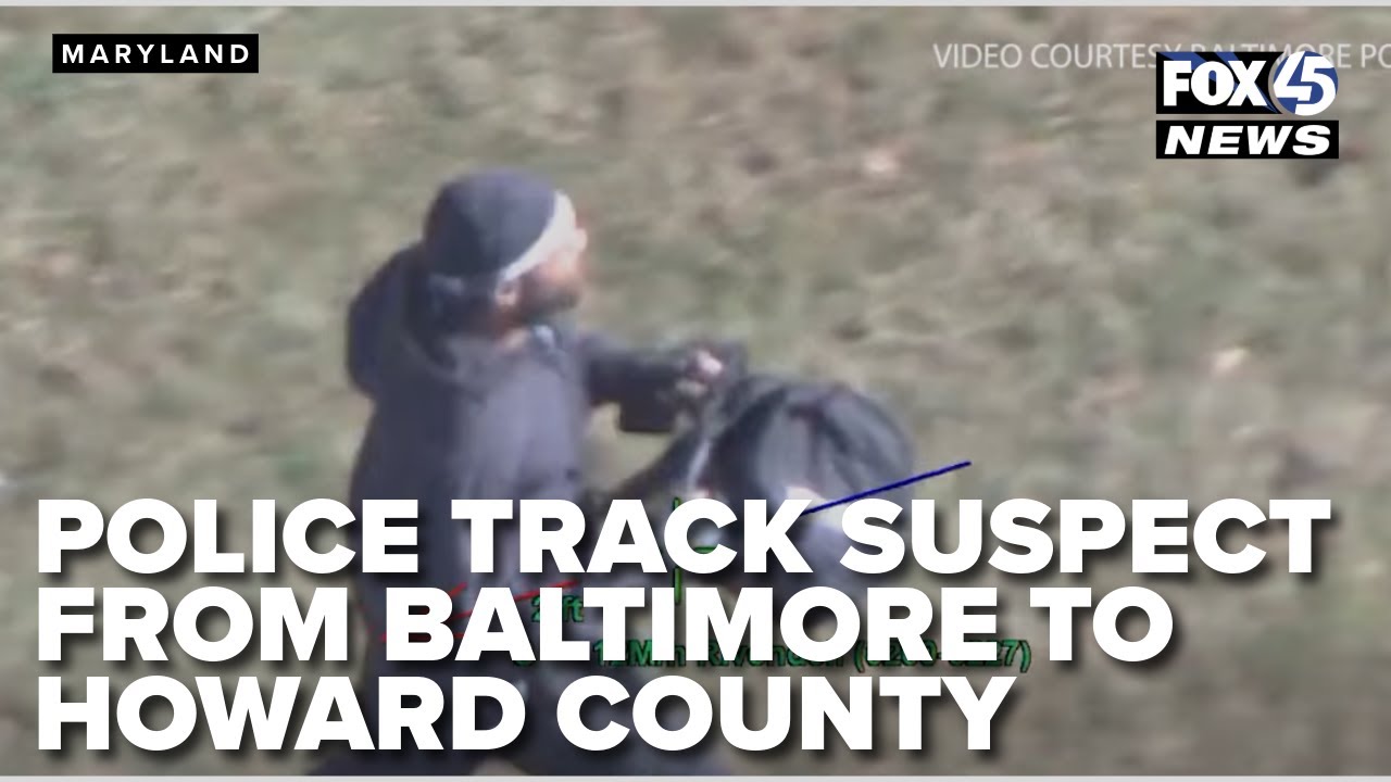 Police track suspect from Baltimore into Howard County before stolen vehicle, drug arrest