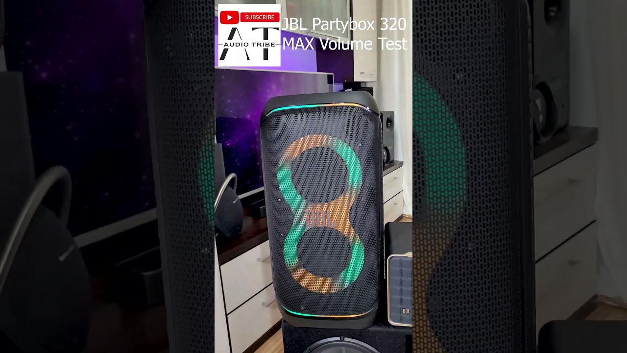 JBL Partybox 320 MAX Volume Test