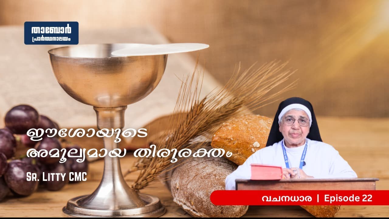 വചനധാര : EPISODE 22     |     ഈശോയുടെ അമൂല്യമായ തിരുരക്തം