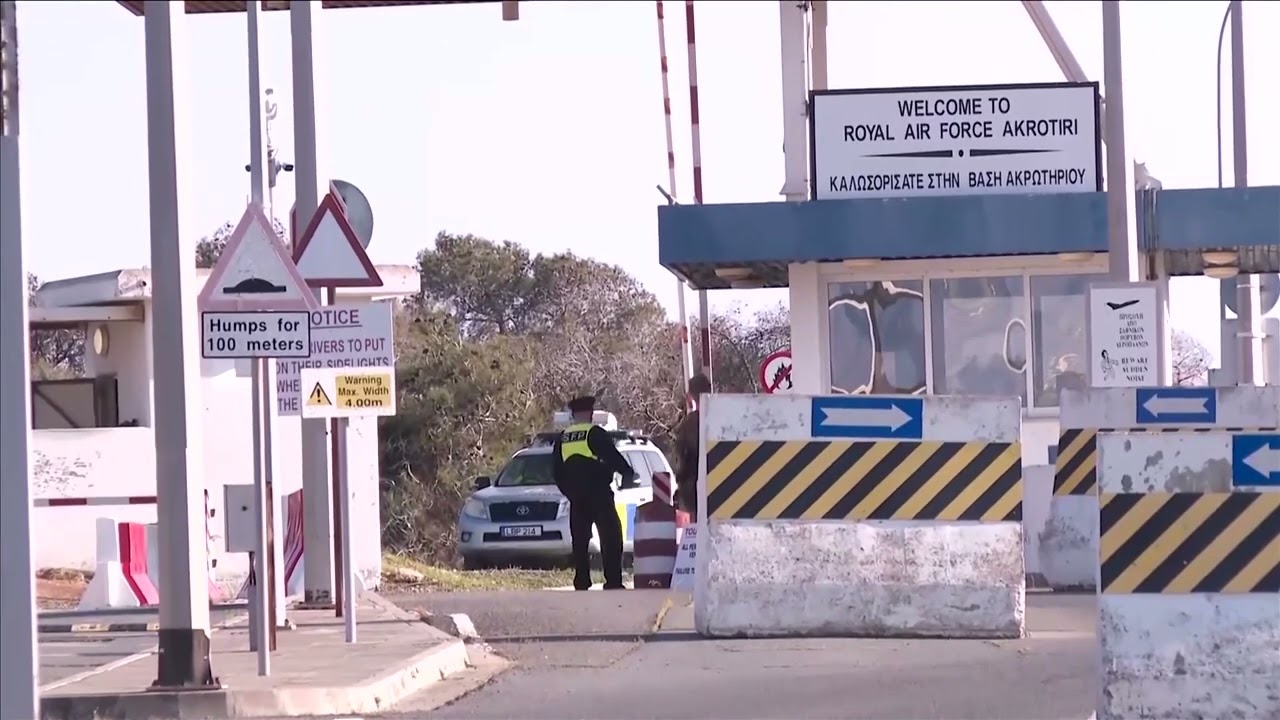 Villagers describe blast as drone hit British base in Cyprus