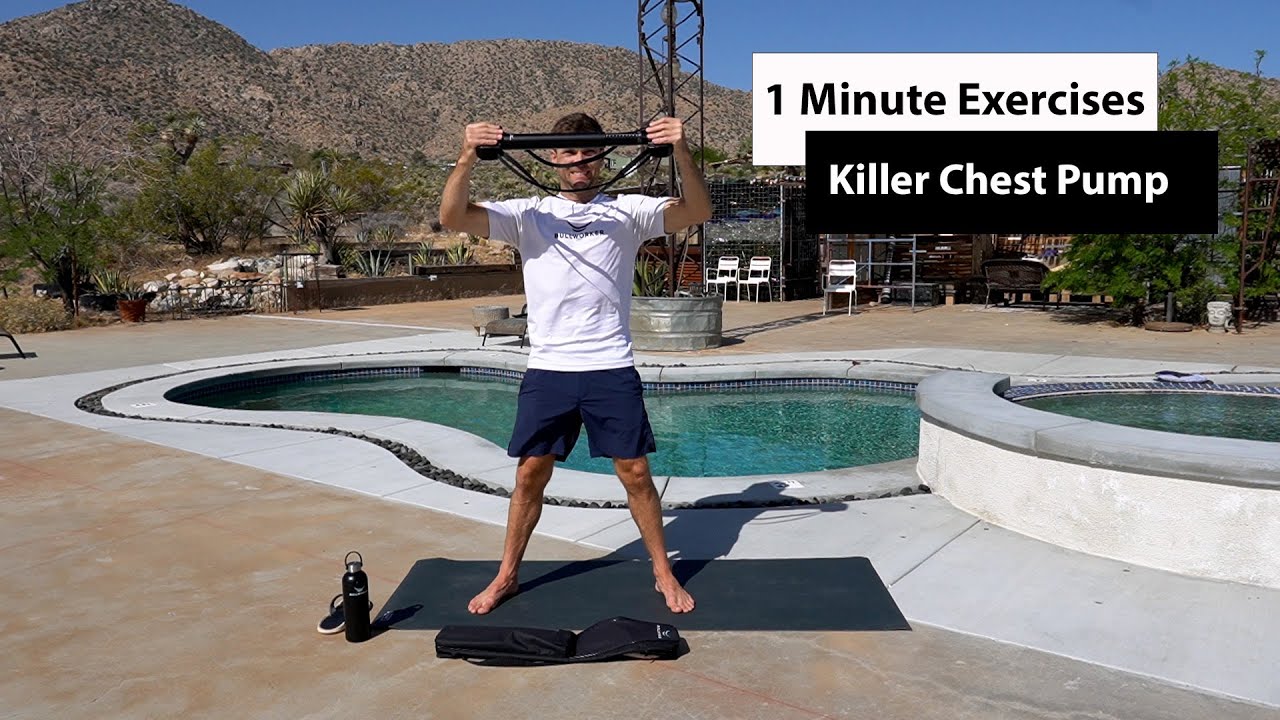 1 Minute Exercises: Chest Superset Workout with Bullworker X5 Pro | Sculpt & Strengthen Your Chest