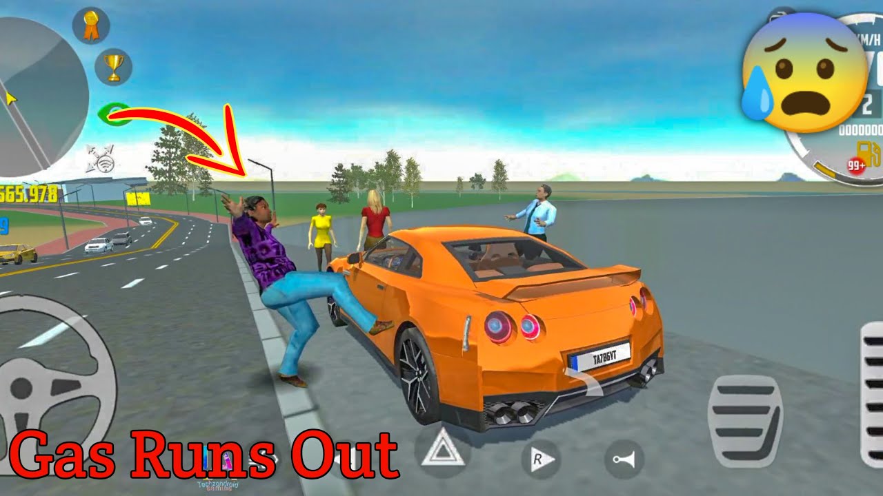 Car Simulator 2 - Nissan GTR Gas Runs Out - Car Games Android Gameplay