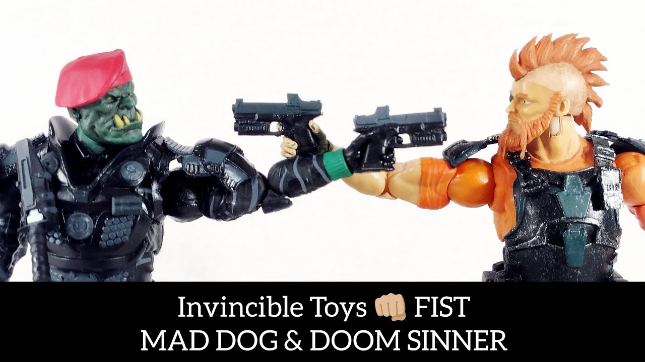 INVINCIBLE TOYS 👊🏼 FIST Mad Dog & Doom Sinner