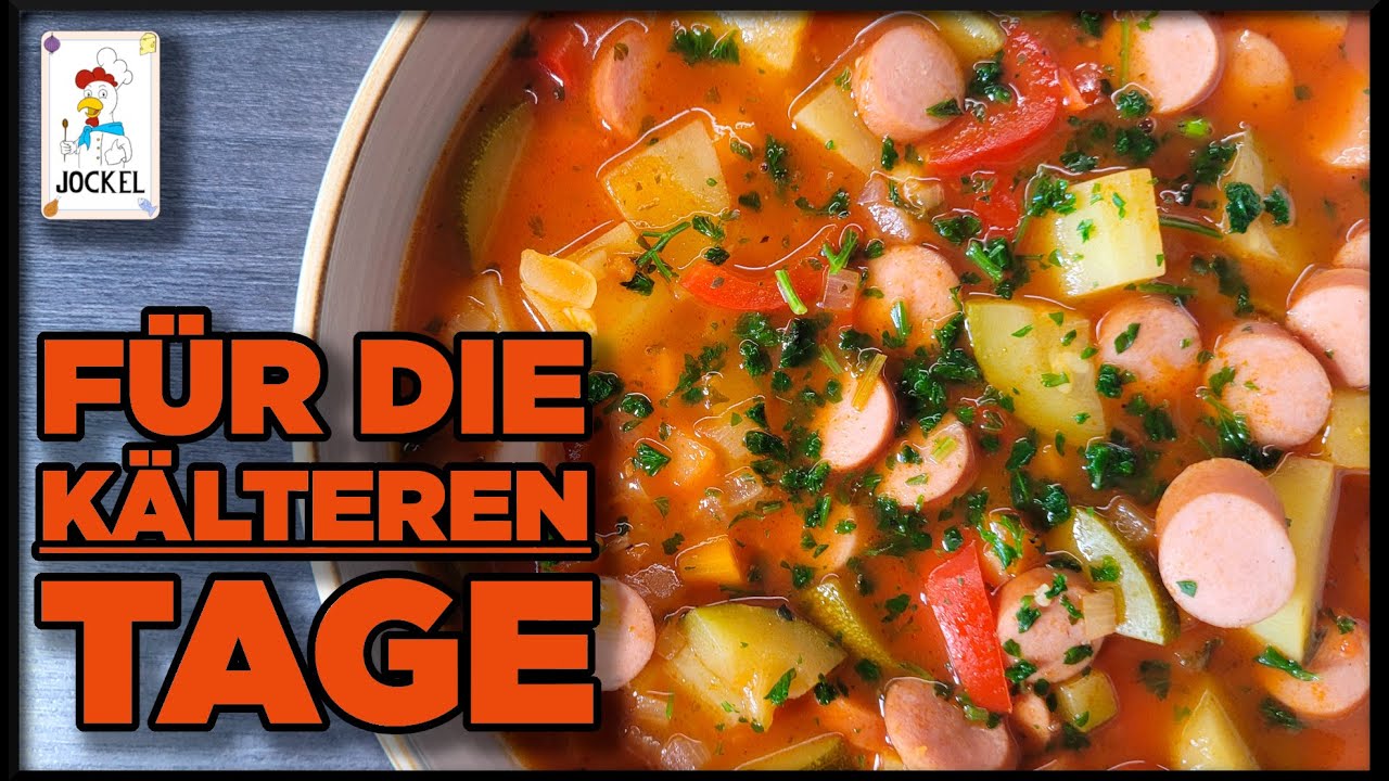 deftiger Würstchen-Gemüseeintopf - das perfekte Wohlfühl-Rezept für die kälteren Tage