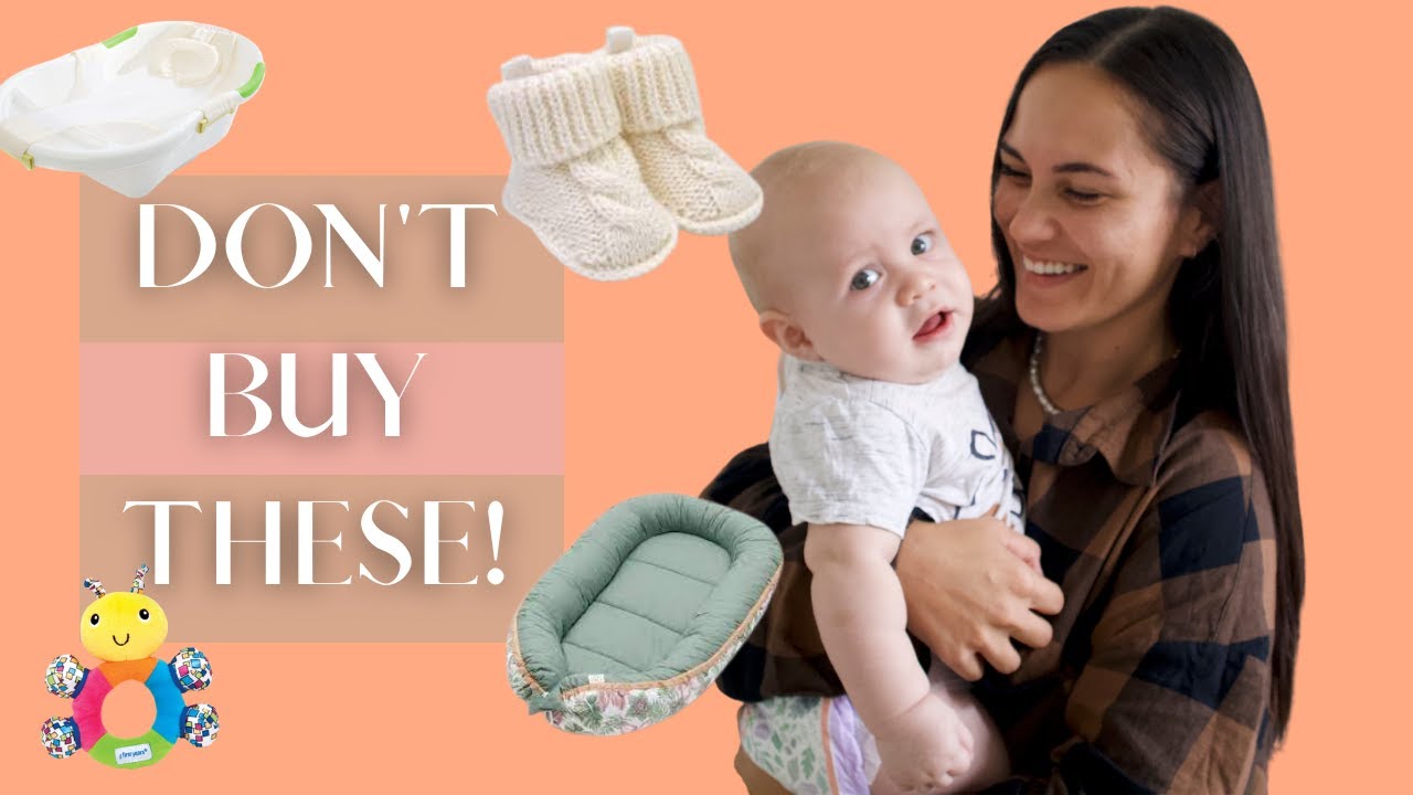 What NOT to buy for a newborn baby on a budget 2022 | Baby products I regret buying | Mum of 5