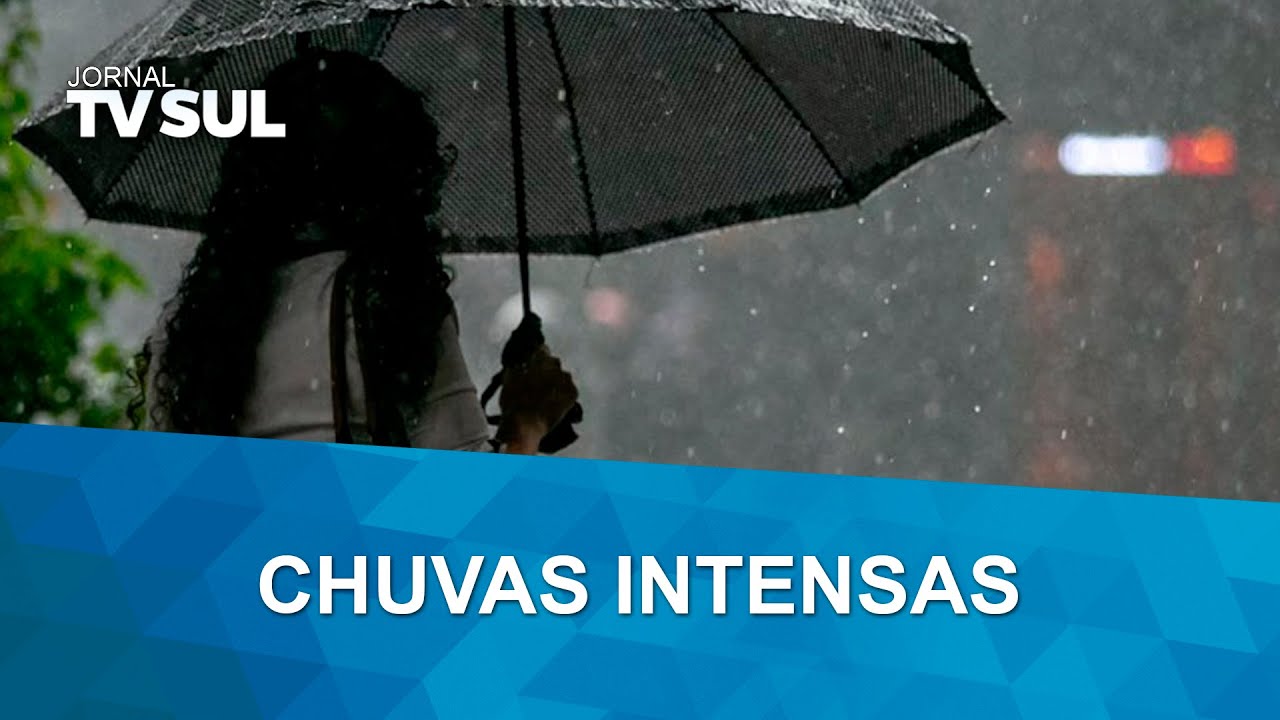 INMET alerta para perigo de chuvas intensas