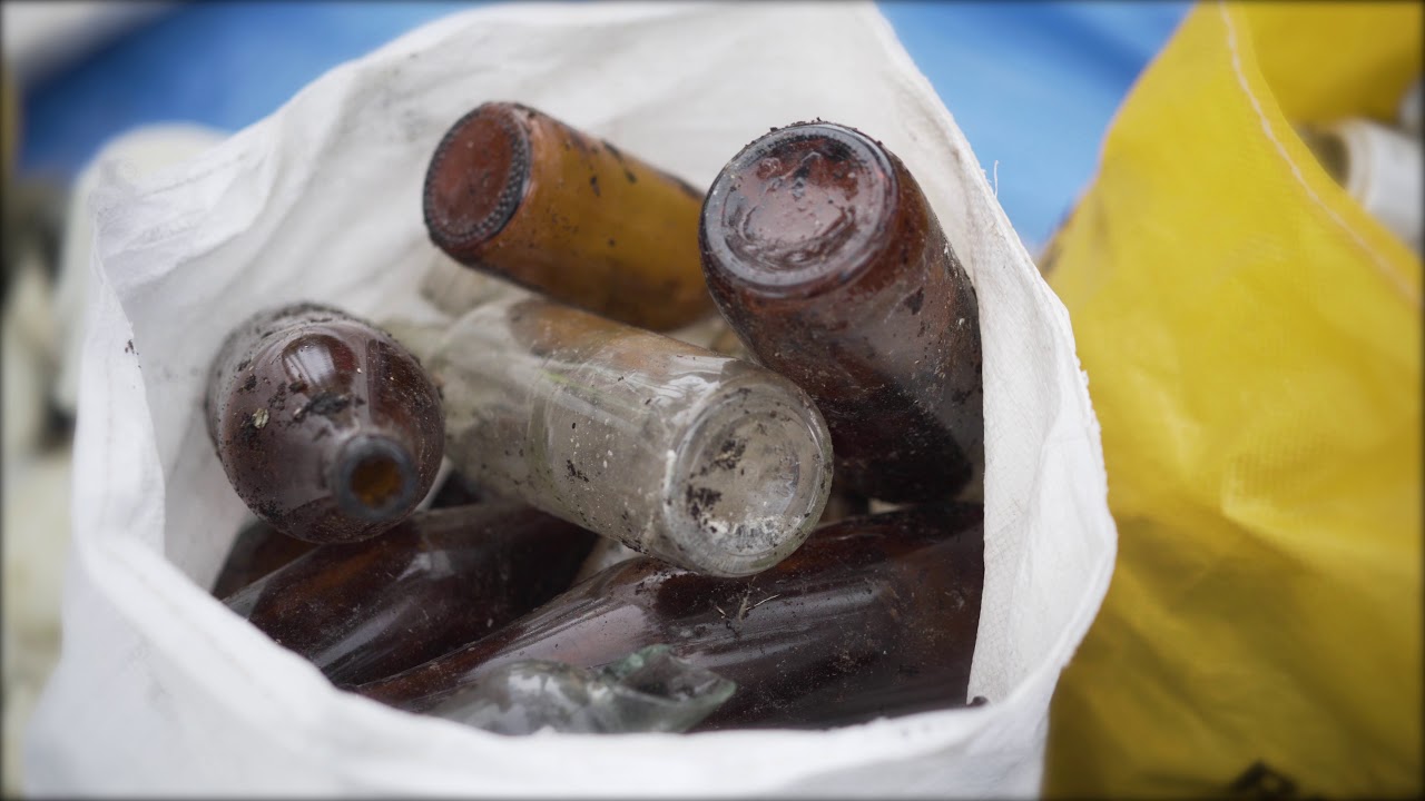 Marine debris cleanup, Charlotte Cove, Tasmania 2018