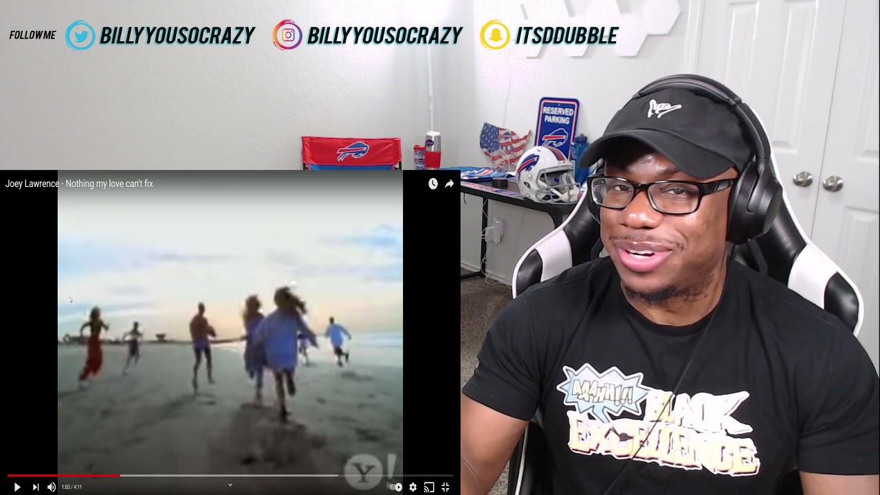 JOEY CAN SING | Joey Lawrence - Nothing My Love Cant Fix REACTION!