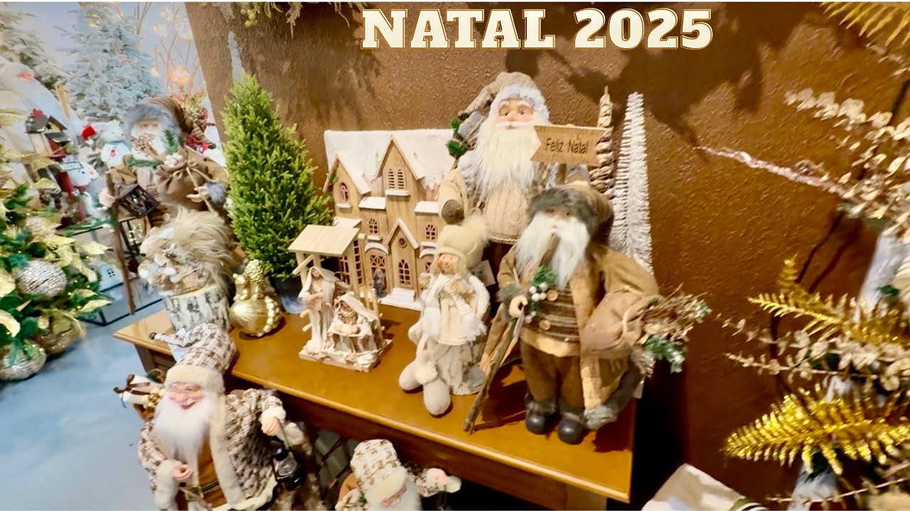 SIMPLESMENTE FANTÁSTICA A MAIOR LOJA DE DECORAÇÃO DE NATAL 2025, ONDE ENCONTRAR TUDO DE DECORAÇÃO.