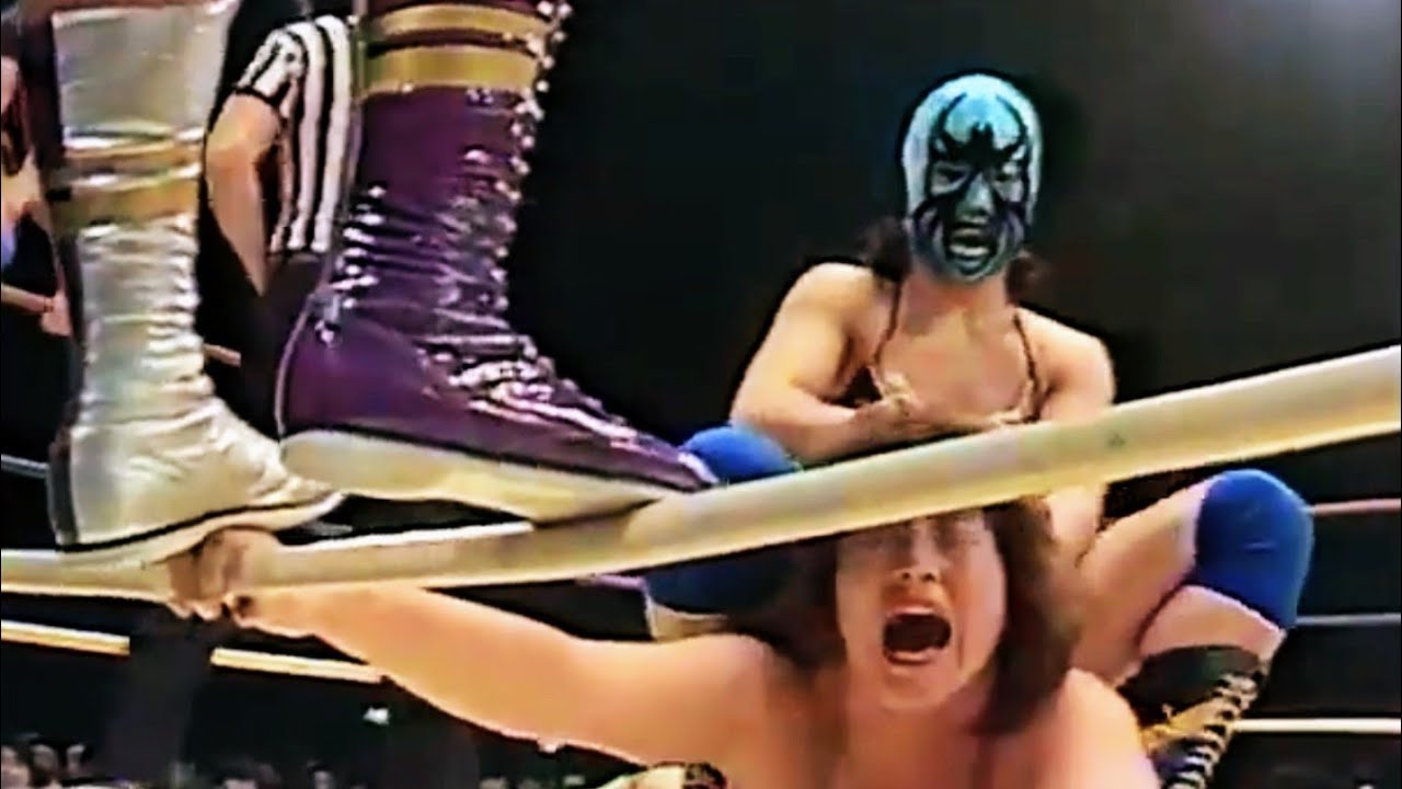 WWC WVR AJPW DEVIL MASAMI TARANTULA VS JUMBO HORI YUKARI OMORI 5/7/1983 TAG TEAM TITLEMATCH 4K60FPS 
