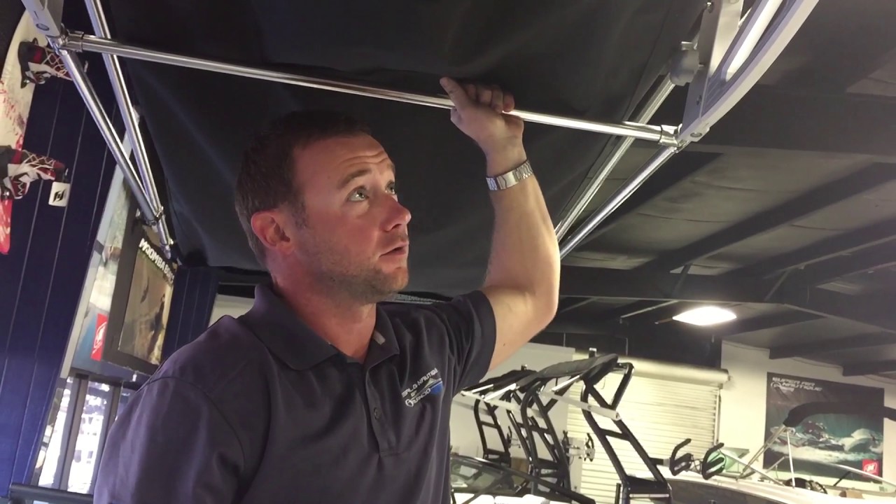 Nautique Bimini tower instruction