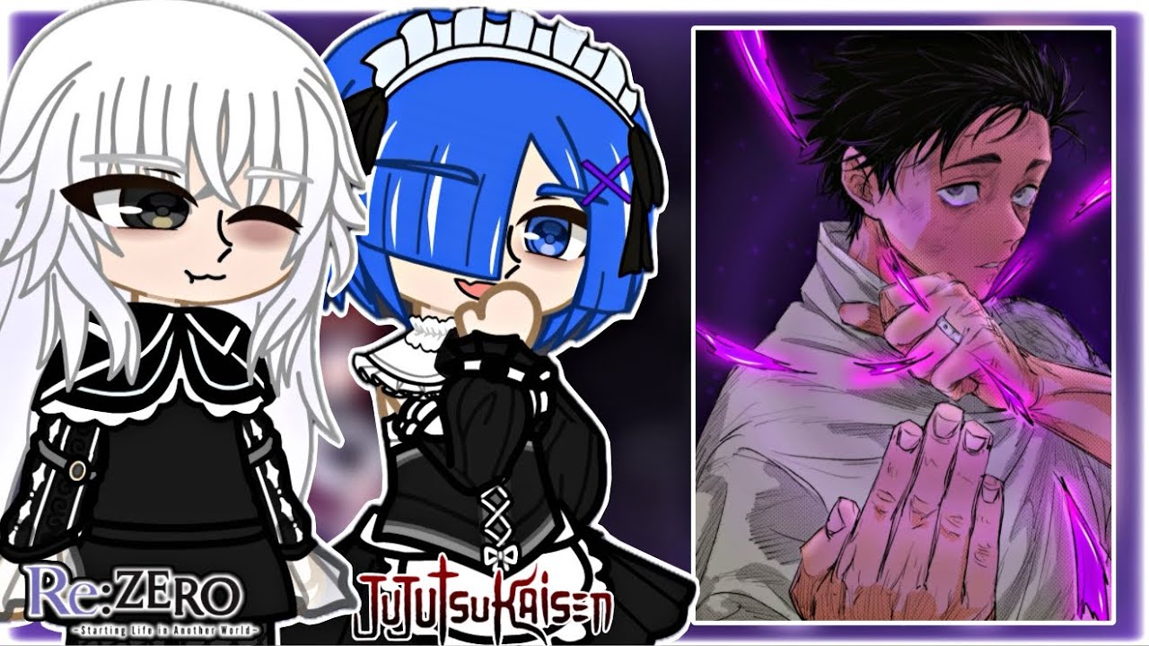 🇧🇷🇺🇸 Re:Zero React To Subaru As Yuta Okkotsu | + New Episode | Gacha React | JJK