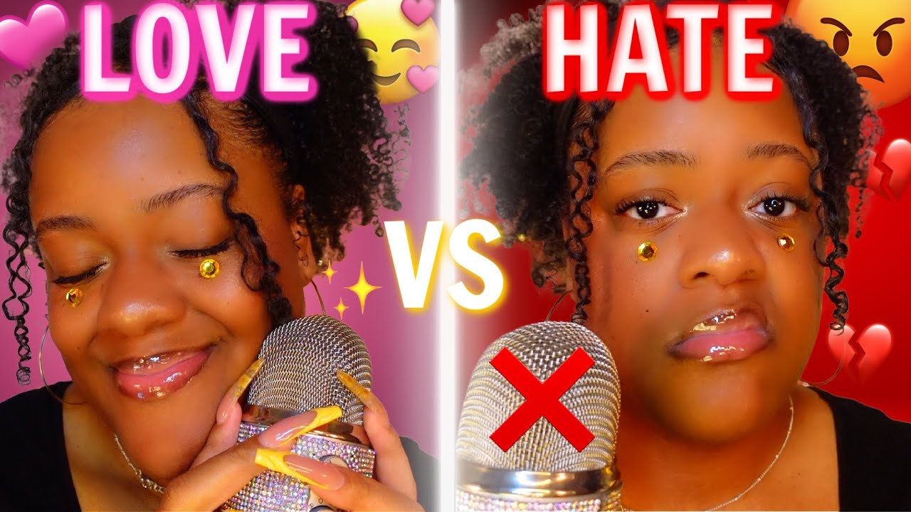 ASMR Triggers I LOVE vs HATE 😍😡 (You Might Be Surprised!👀)✨