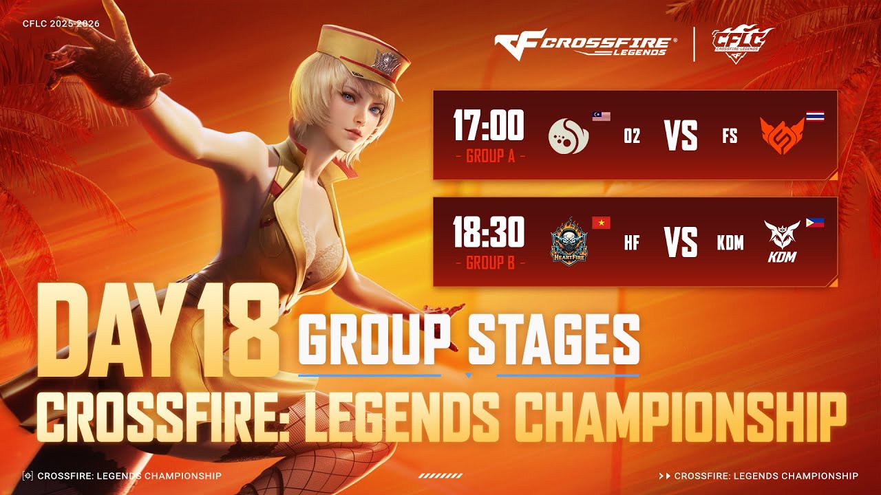 [TH] CrossFire: Legends Championship Group Stage - Week 4 Day 3