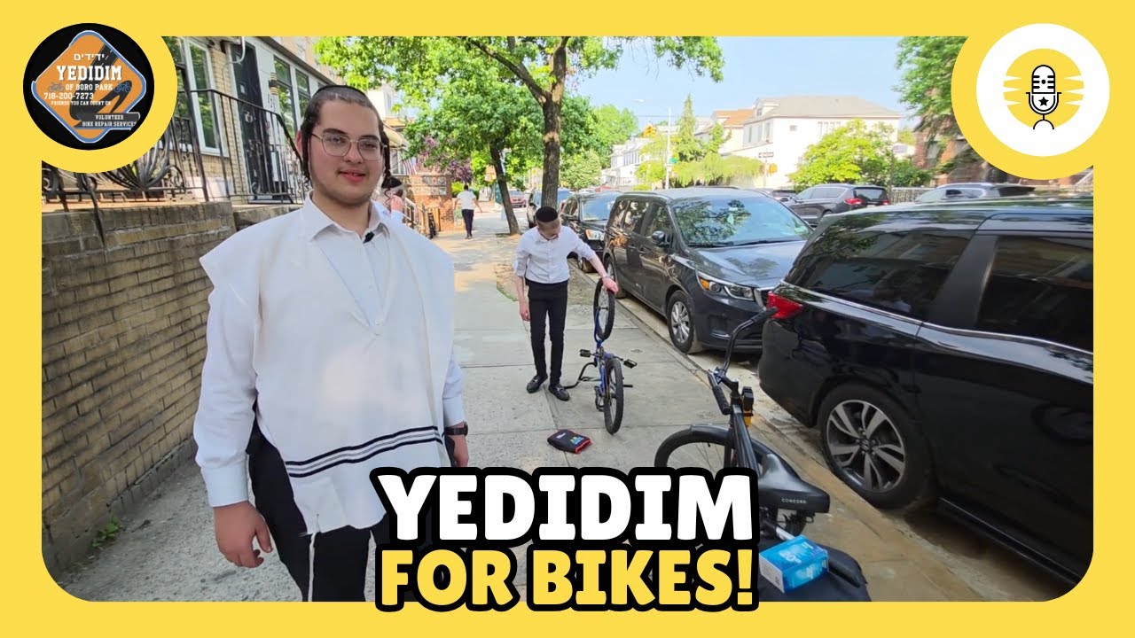 Yedidim Volunteer Bike Repair Services | ידידים - The Perlowitz Show